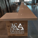 brass-tap-bar-run-white-quartz-countertops
