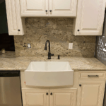 Typhoon Bordeaux Kitchen with Full Height Splash