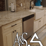 Typhoon Bordeaux Kitchen with Full Height Splash